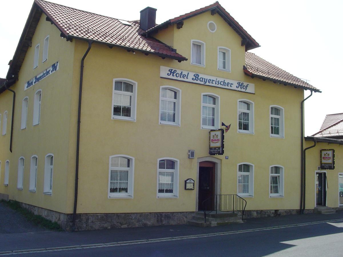 Hotel Bayerischer Hof Wiesau Eksteriør bilde